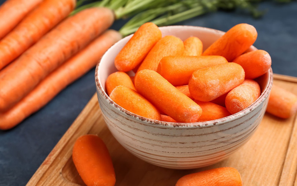 Cà rốt thực phẩm có nhiều tác dụng