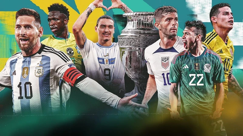 Copa America 2024 diễn ra tại 14 địa điểm ở Mỹ | TRANG THỂ THAO CHUYÊN NGÀNH