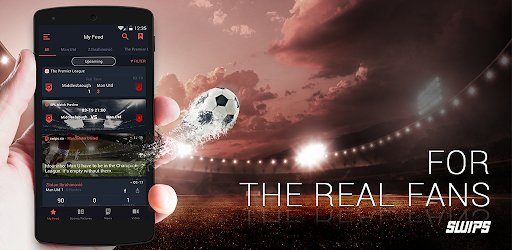 Phần mềm xem bóng đá trên iOS Swips